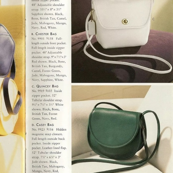 RARE Vintage Black Coach Casey 9923 Mini Crossbody Bag y2k 90s Purse - Picture 9 of 9